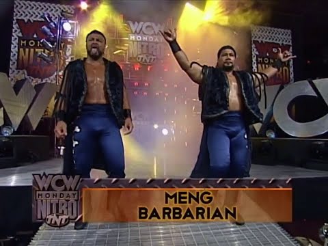 Meng & Barbarian vs Wrath & Mortis (with James Vandenberg) 1997 (WCW)
