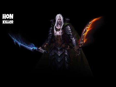 HoN Swiftblade Gameplay - Zenifir the Dark Elf - Rapebror - 1955 MMR