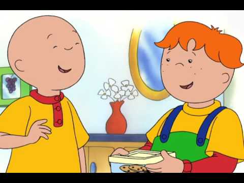 Caillou - Three's a Crowd | Get Well Soon | Shadow Play | A New Member of the Family (S02E14)