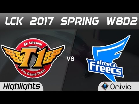 SKT vs AFS Highlights Game 3 LCK Spring 2017 W8D3 SK Telecom T1 vs Afreeca Freecs