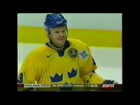 Sweden vs. Germany - 2004 World Cup of Hockey (European Pool Round)