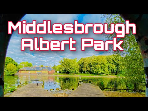 Middlesbrough Albert Park ⛲️🎡 Evening Walk