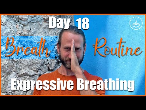 Day 18: Expressive Breathing | 30 Day Pranayama Course thumbnail