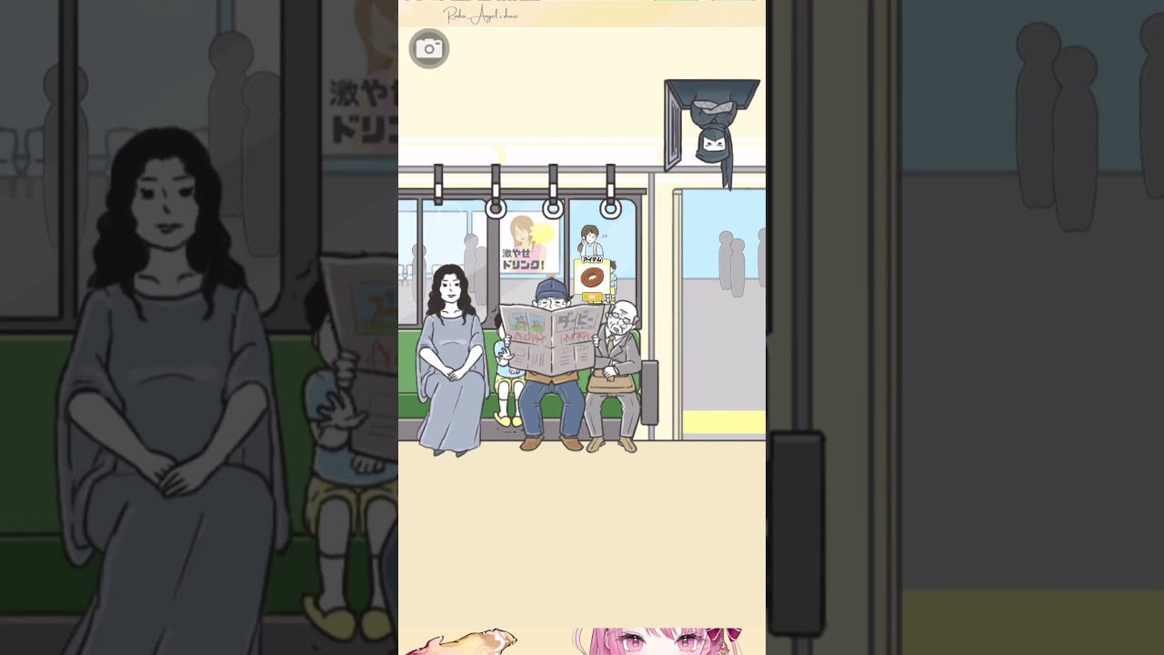 【ドッキリ神回避4】はさまれ回避😇  [ Prank god avoidance 4 ]  #shorts #ゲーム #ゲーム実況