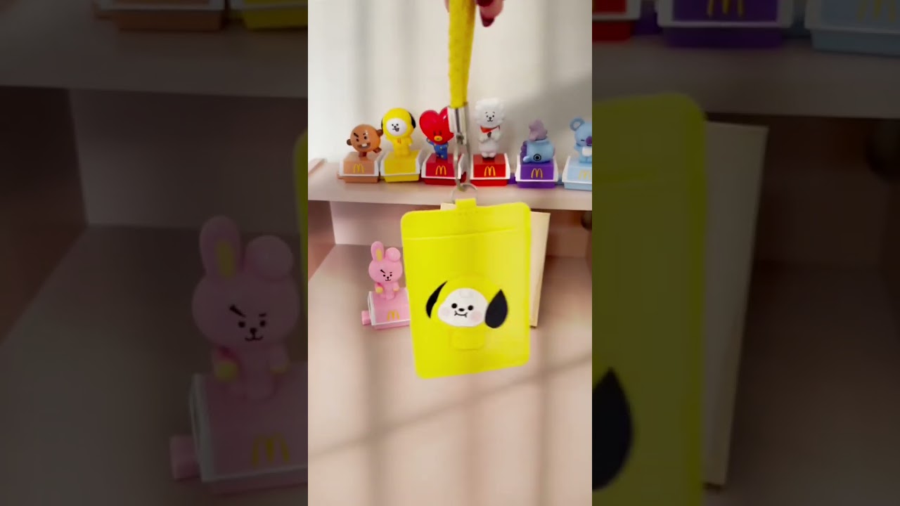 Esse porta photocard do Chimmy é puro amor! 💛🐶 #BT21