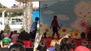 Yamato No Kami Yasusada, Kashuu Kiyomi And Saniwa (2016/07/10 Natsu Matsuri)