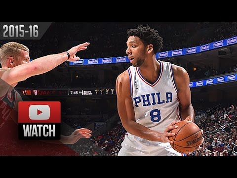 Jahlil Okafor Full Highlights vs Trail Blazers (2016.01.16) - 25 Pts, 10 Reb