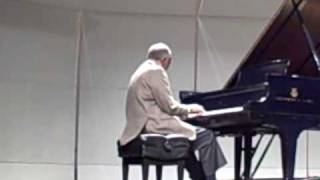 Hank Jones, jazz pianist, playing "Blue Monk"