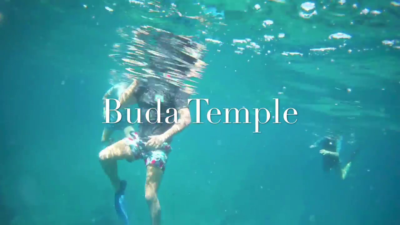 Experience the tranquil underwater Buddha statue garden through a serene meditation dive.