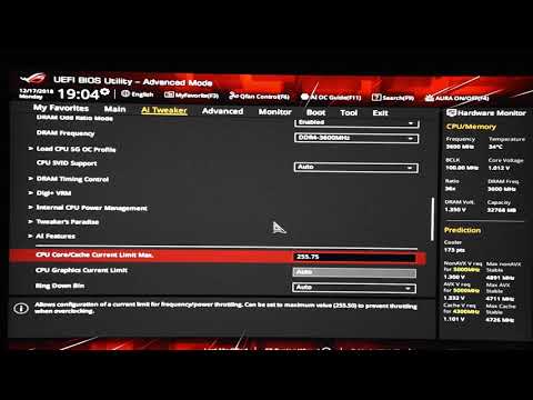 How to overclock 9900K / 9700K / 9600K /10900K/10700K/10600/Overclocking Tutorial Guide – Asus Z390