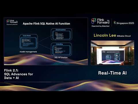 Flink Forward Singapore 2025: Flink 2.1 – SQL Advances for Data + AI