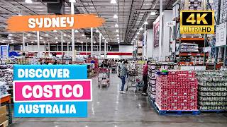 🇦🇺 Inside COSTCO SYDNEY AUSTRALIA – Nice Store Tour in 4k