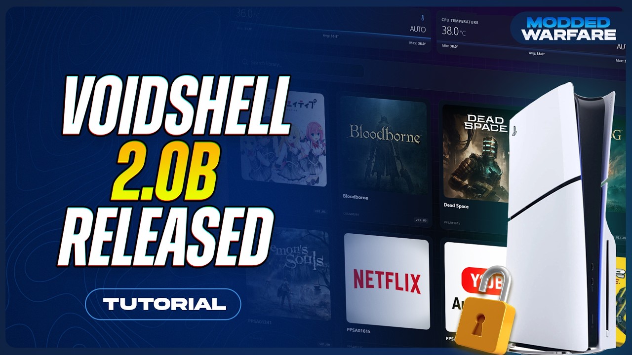 VoidShell 2.0 The Ultimate tool for your Jailbroken PS5!
