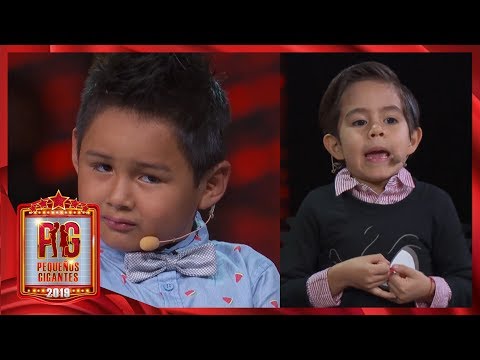 Duelo de chistes: Giovani vs Mateo | Pequeños Gigantes 2019