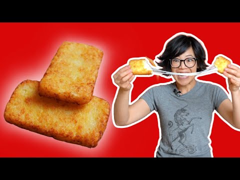 Homemade McDonald's Hash Browns + Cheese-Stuffed