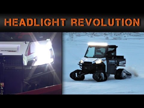 Polaris Ranger 900 LED Headlight Conversion Kit install | Headlight Revolution