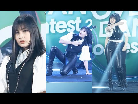 ใบปอ MALANGSEVEN cover Dreamcatcher @ CENTRAL  BANGNA COVER DANCE CONTEST 2022 - Fancam - 9.7.2022