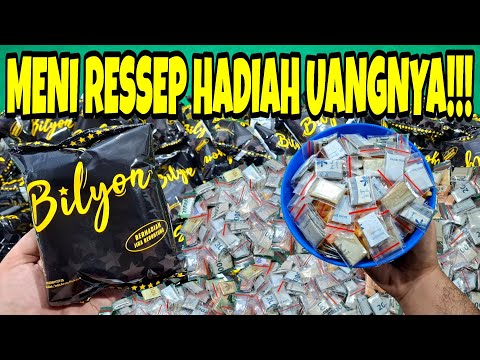 VIRAL!!! MENI RESSEP HADIAH UANGNYA!!! UNBOXING CIKI BILYON BERHADIAH 