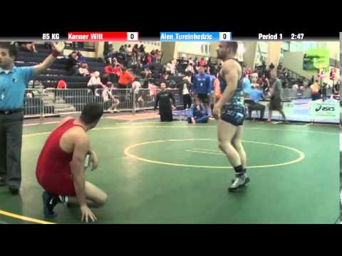 Greco 85 KG Konner Witt vs. Alen Turcinhodzic
