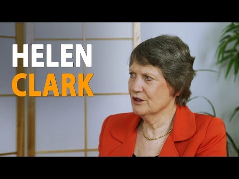 Helen Clark on life after UNDP