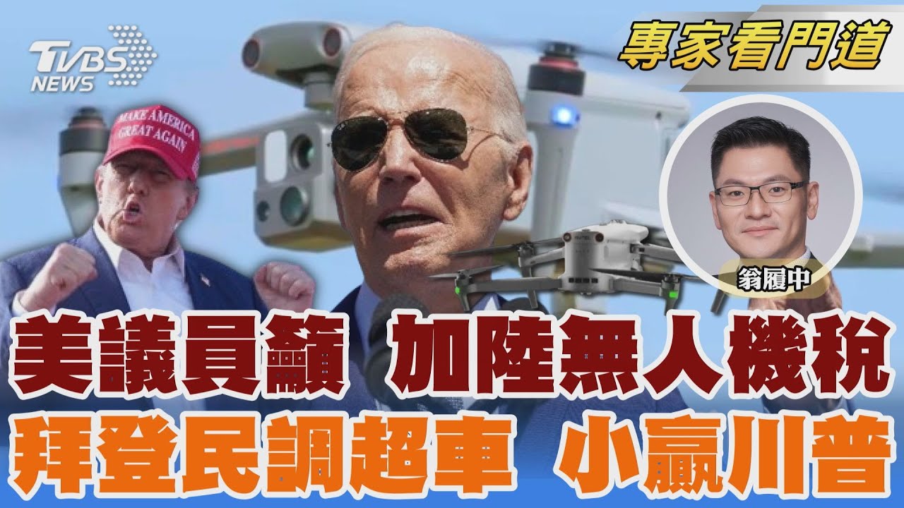 緊盯陸製無人機 美議員籲加重關稅