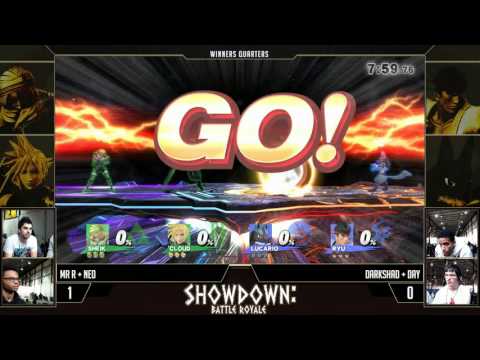 Showdown Doubles  WINNERS QUARTERS - Mr R + Ned vs Darkshad + Day