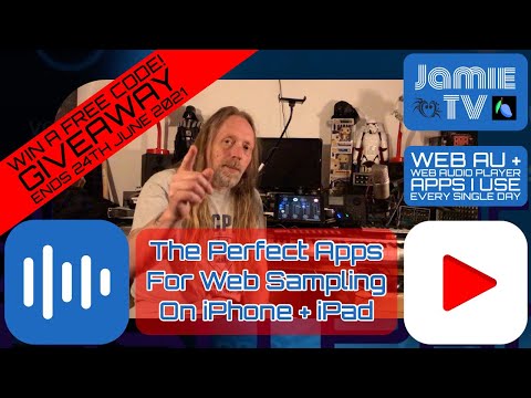 iOS Web Sampling Made Easy - Tube AU + Web Audio Player - Apps I Use Every Day