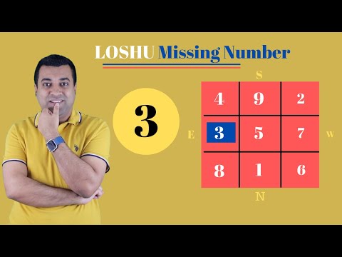LOSHU GRID | MISSING NUMBERS | MISSING NUMBER 3 | Secret of LoShu Grid - Hindi
