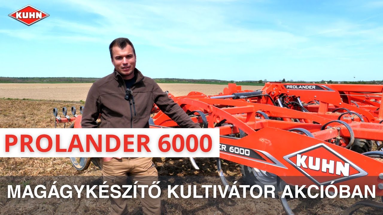 KUHN PROLANDER 6000 | Magágykészítés Somogy megyében