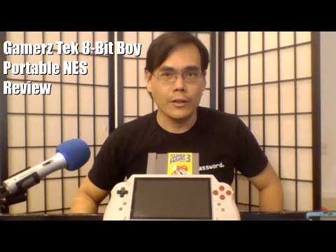 Unboxing + Review: Gamerz Tek 8-Bit Boy (Portable NES)