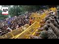 Indian Police Clash With Cockroach Party Supporters Near Parliament