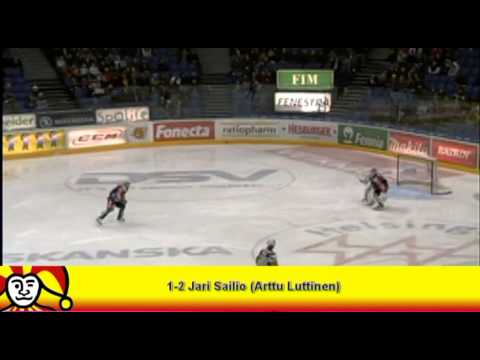 Jokerit-Blues-ottelun maalit 28.12.2010