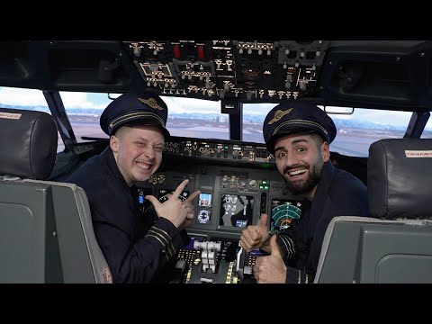 WIR FLIEGEN EIN EIGENES FLUGZEUG geht SCHIEF | Jordan & Semih