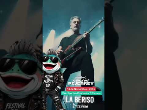 la Beriso llega al Festival del PEJERREY #fesrival #elcarmen #laberiso
