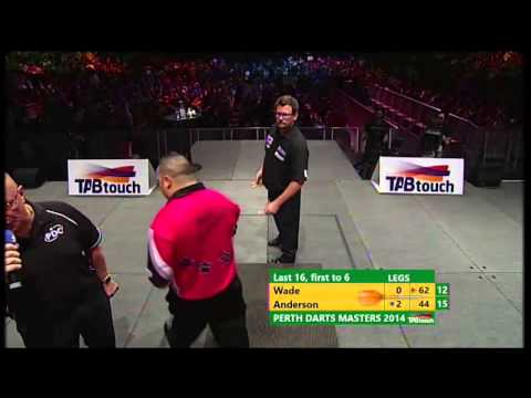 PDC World Tour 2014 - Perth Darts Masters 2014 - First Round - Wade VS B Anderson