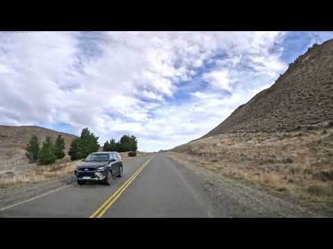 Timelapse- Driving Ruta 40 from Trevelin to Gobernador Costa, Argentina