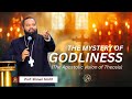 THE MYSTERY OF GODLINESS: The Apostolic Vision of Theosis.  ( Prof. Shawn SMITH ) | 09.11.25