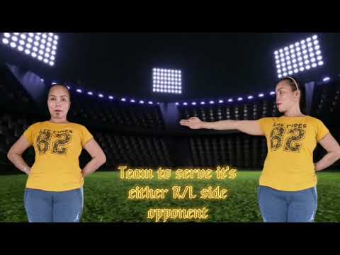 Referee/Umpire Hand Signals of Sepak Takraw