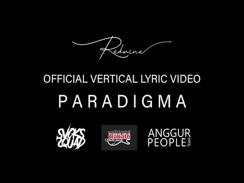 REDWINE - PARADIGMA (OFFICIAL VERTICAL LYRIC VIDEO)