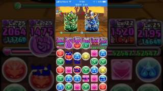 あさゆうのパズドラ part1ガイノウト超絶地獄級を初見で挑んでみた