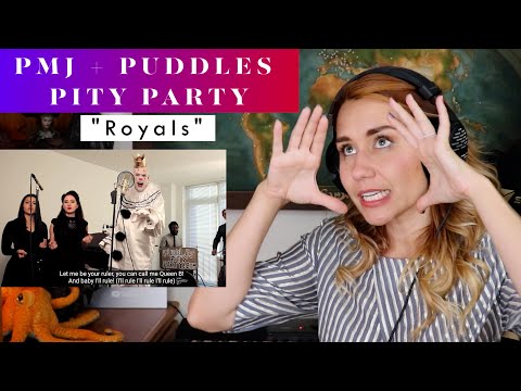 Postmodern Jukebox & Puddles Pity Party "Royals" REACTION & ANALYSIS by Vocal Coach / Opera Singer