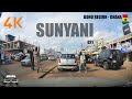 Sunyani Day Drive E21 from Town Centre to Airport Residential Area Bono Region Ghana 4K