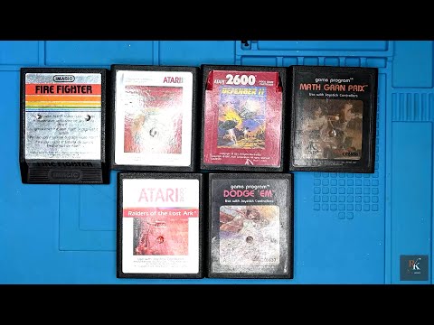 How to: Atari 2600 Cartridge Cleaning