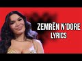 Besa Kokëdhima - Zemrën N'dorë | Lyrics Version (teksti) | Festivali i Këngës #62 🇦🇱