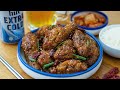 Extra Crispy Korean Fried Chicken Recipe With Homemade Honey Garlic Sauce 韩式炸鸡