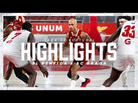 Highlights | #BasketBenfica 81-82 SC Braga | Portuguese Cup