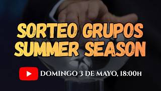 Sorteo Grupos y 1a Ronda