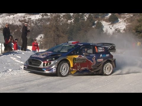 WRC Rallye Monte Carlo 2017 FLAT OUT & SIDEWAYS [HD]