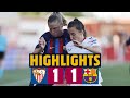 SEVILLA 1-1 BARÇA I Liga F ⚽