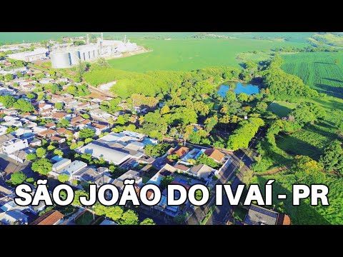 VOCÊ JÁ VIU ISSO? O visual incrível de São João do Ivaí - PARANÁ em 4K!